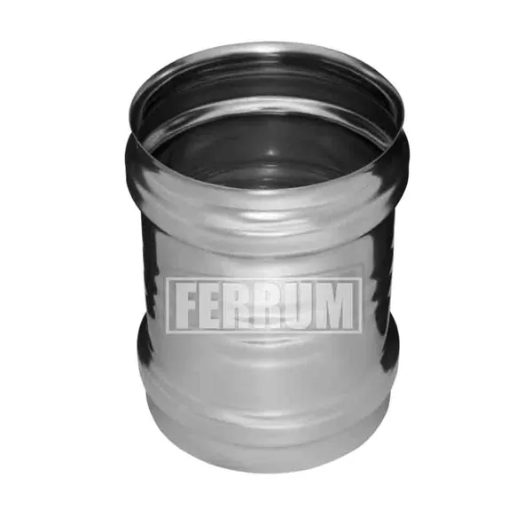 Ferrum Адаптер ММ одностенный 0.5 мм Ø100 мм (AISI 430  0.5 мм)