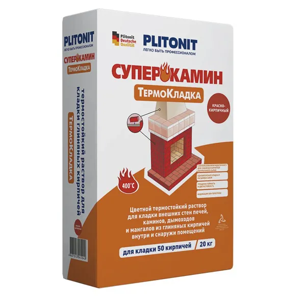 Смесь кладочная «Плитонит ТермоКладка» серый